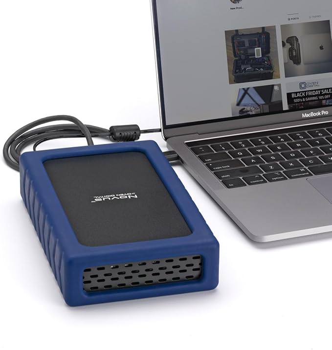 Oyen Digital Novus 16TB External USB-C Rugged 7200RPM Desktop Hard Drive