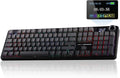 EPOMAKER X Aula F108 PRO Wireless Gaming Keyboard with Screen, 8000mAh Battery, 104 Hot-Swappable and Programmable Keys and Knob, RGB Backlight, for Mac/PC/Android (Black Gradient)