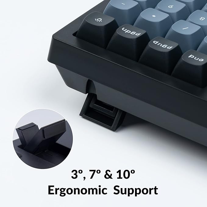 Keychron K4 Pro Custom Wireless Mechanical Keyboard, 100 Keys Hot-swappable QMK/VIA Programmable Macro with K Pro Brown Switch RGB Backlit Compatible with Mac Windows Linux - Black