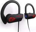 TREBLAB XR500 Bluetooth Running Headphones, IPX7 Waterproof, Noise Cancelling, Secure-Fit, Wireless Sport Earbuds with Mic
