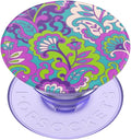 PopSockets Adhesive Phone Grip, Holder, Phone Stand, Plant-Based - Purple Kamp