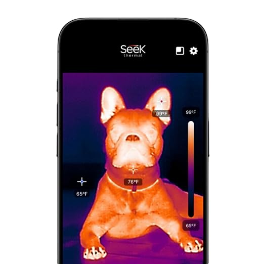 Seek Thermal - Nano 300 Thermal Camera for Apple iOS with USB-C Connector, iPhone Thermal Camera, High Resolution 320 X 240 Thermal Imager, 25hz Imaging Frame Rate, -4°F~626°F, iPhone 15 & 16