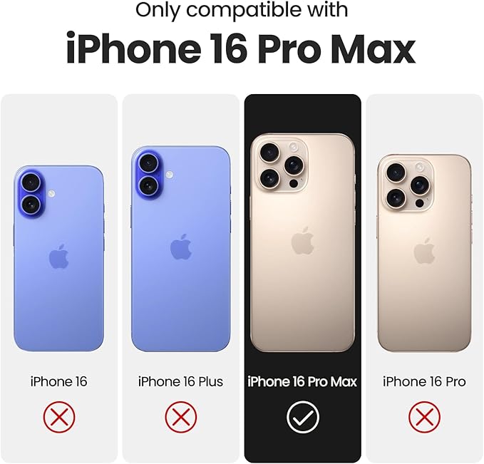 FireNova Designed for iPhone 16 Pro Max Case, Silicone Upgraded [Camera Protection] Phone Case, Soft Anti-Scratch Microfiber Lining Inside, 2024, Sky Blue