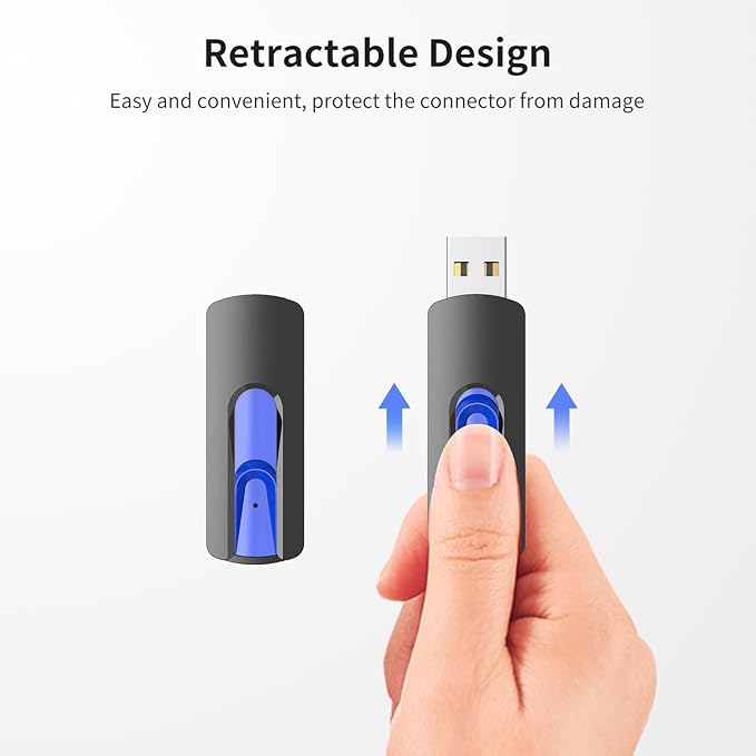 RAOYI 5 Pack 32GB USB Flash Drive, USB 2.0 Memory Stick Thumb Drives Jump Drive Pen Drive for PC Laptop Computer - 32G Multipack