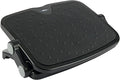 Alera ALE Soft Cushioned Ergonomic Footrest, 14w x 19 5/8d x 3 3/4 to 7 1/2h, Black