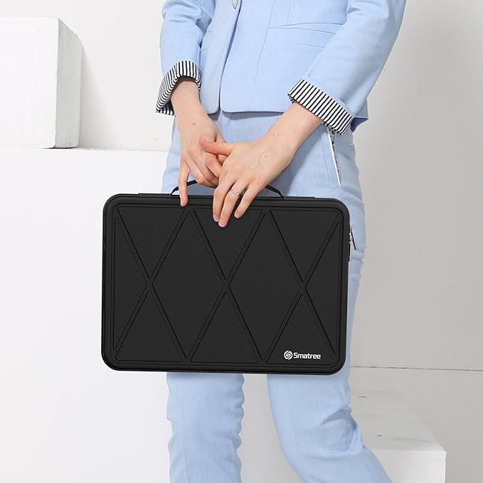 Smatree Hard EVA Protective Sleeve Case Compatible for 16 inch ASUS Vivobook 16X/16, for 15.6 inch ASUS Chromebook C523, for 15.6 inch Zenbook Pro Duo 15 OLED Laptop Bag(X8286)