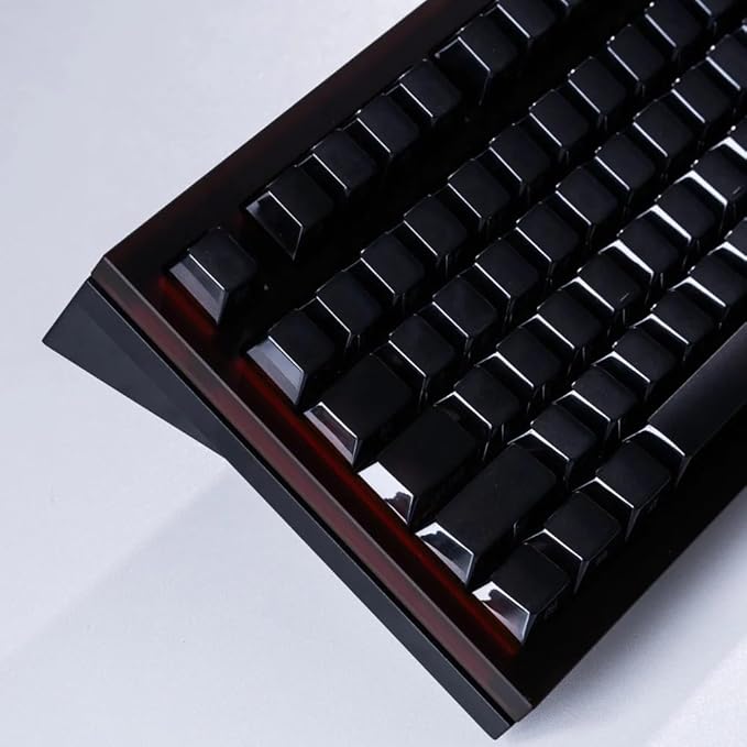 ATM 98 Wireless Custom Silent Mechanical Keyboard, 98 Key Tri-Mode 2.4G Bluetooth Wireless Ergonomic RGB PC Computer Keyboard, Office Accessories, Hotswappable Switch - Night Ink