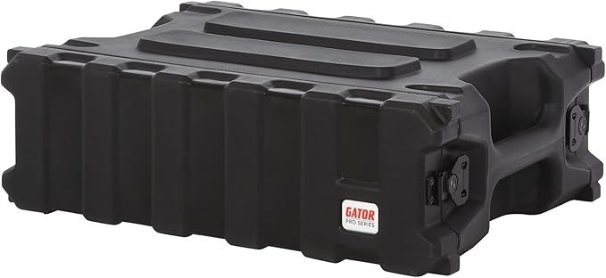 Gator Cases Pro Series 3U Rack Case with Shallow 13" Depth, Roto Molded Made in USA (G-PRO-3U-13)