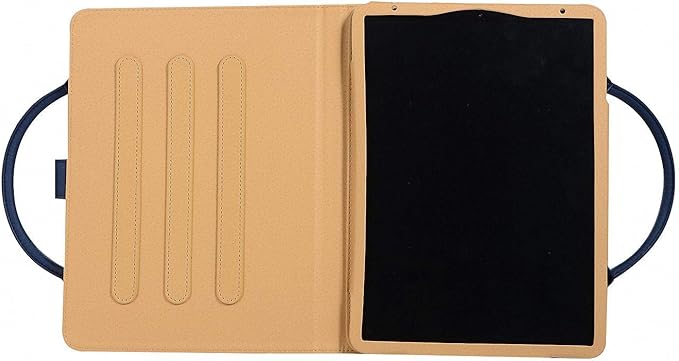 Handbag Case for iPad 9th 8th 7th Generation/Pro 10.5/Air3, Techcircle Cute Bowknot Flap Wallet Slim Folio Stand PU Leather Carrying Case with Pocket, Auto Wake/Sleep, Blue