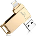 MFi Certified 512GB Flash Drives 3.0 High Speed 3ni1 USB Stick External Storage for iPhone/PC/iPad/Android/More Devices for Photos and Videos Transfer Storage Backup