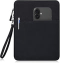 CAAORDKSO 7-8 Inch Tablet Sleeve, iPad mini Case Bag for iPad mini (A17 Pro) 8.3", iPad mini 6/5/4/3/2/1, Samsung Galaxy Tab S2 8.0, Tab A 8.0, ZenPad Z8s 7.9, Amazon Fire HD 8 Tablet Cover, Black