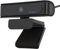4K Webcam for PC, IR Recognition Camera with Full HD Wide Angle Lens, 1080p HD Video Conferencing Camera for Computer Laptop, Compatible with 10 and 11