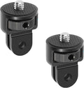 2PC Camera Tripod Mount for Gopro Adapter, 360° Adjustment 1/4-20 Screw Conversion Adapter for GoPro Hero10, Insta360 ONE X3, X2, Go 2 3, Xiaomi Yi and Other Action Cameras