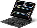 runelk Keyboard Case for iPad Pro 13-inch (M4 2024 / M5 2025), Magic-Style Magnetic Keyboard Case with Multi-Touch Trackpad, Floating Cantilever Stand Compatible with iPad Pro 13 - Graphite Black
