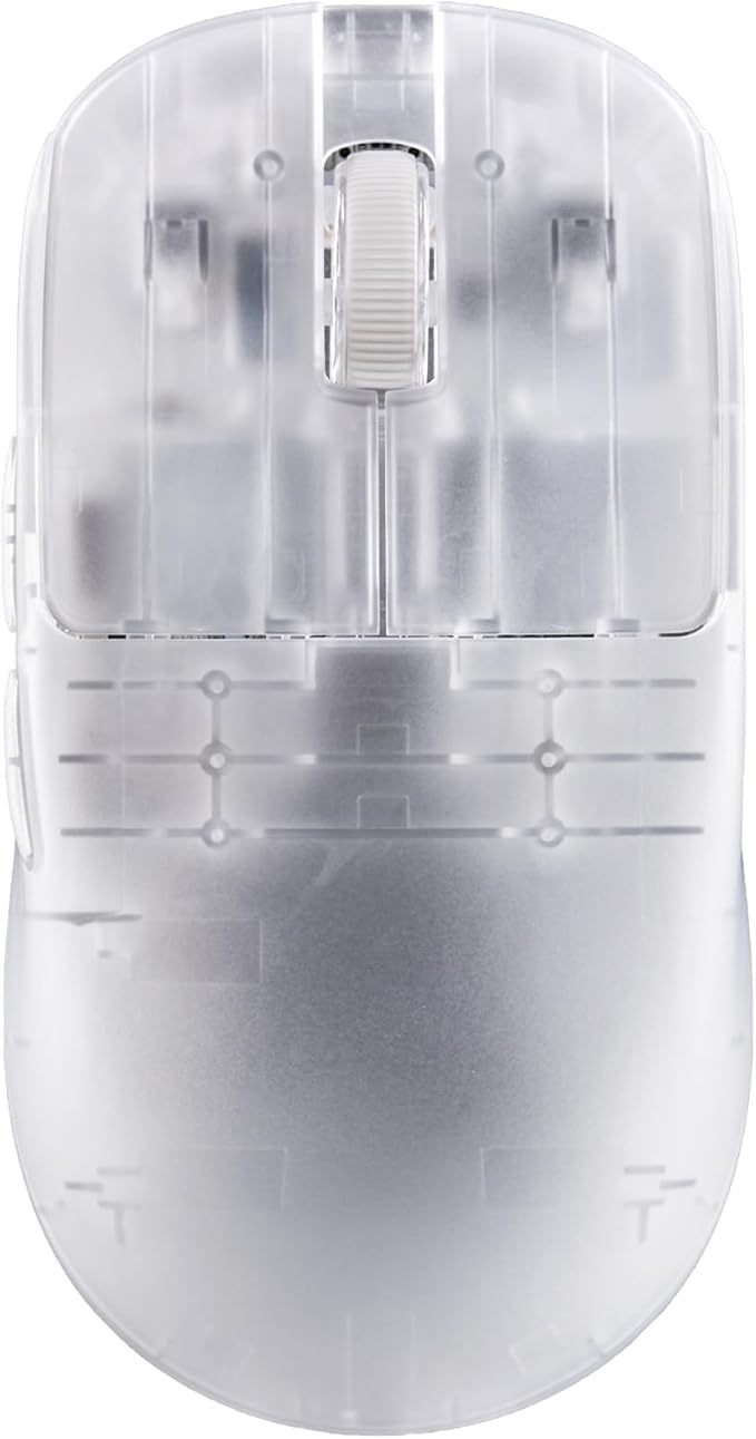ATK Blazing Sky Zero Extreme Wireless Gaming Mouse, PAW3950 Ultra Sensor, Nordic 54H20, 8k Poling Rate, 44g Lightweight, Wired/2.4G (Zero Extreme, Frosted Ice)