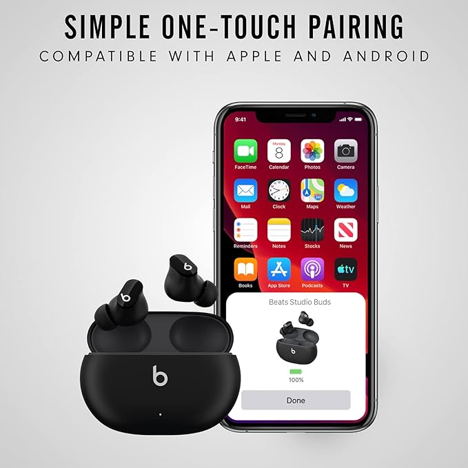 Beats Studio Buds with AppleCare+ for Headphones (2 Years) - Black