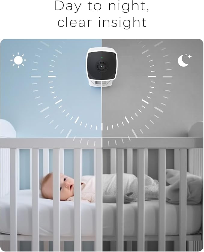 blurams 2.4G/5G Cameras for Home Security, 2K Pet Camera Indoor with Phone App, Window Security Camera w/Motion Detection, 2-Way Talk, IR Night Vision