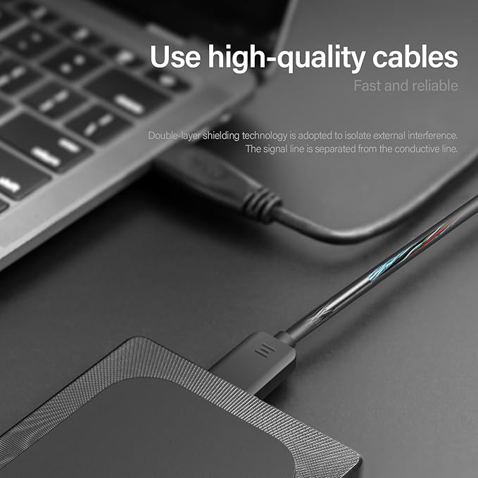 Aiolo Innovation 1TB External Hard Drive Ultra Slim Portable HDD-USB 3.0 for PC, Mac, Laptop, PS4, Xbox one,Xbox 360