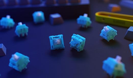 Glorious Lynx Unlubed 36x Linear Switches - Mechanical Keyboard Switches - PCB Mounted 5 pin, RGB Compatible, Lightweight