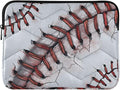 Baseball Laptop Case Sleeve, Vintage Baseball Pattern Shockproof Protective Computer Carrying Cover, Briefcase Handbags 15-16inch Laptop Sleeve Bag
