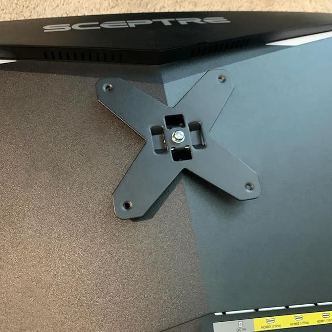 Kado Wall Mount Arm Mount Adapter Bracket Plate Made for Sceptre Monitor C25 C30 C34 C255B-FWT240 C345B-QUT168 C305W-2560UN C305B-200UN/C305B-200UN1 Series