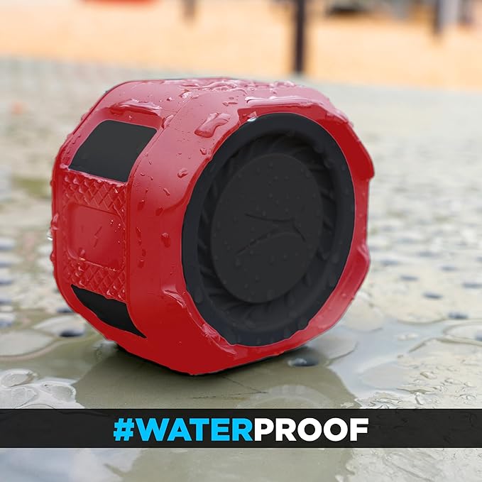 Altec Lansing HYDRATREK Magnetic Bluetooth Speaker, Waterproof IP67, 5W RMS Output, True Wireless Pairing, USB-C Quick Charge, 3.7V 400mAh Battery, Voice Assistant, Perfect for Any Adventure