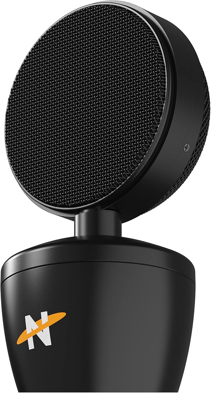 NEAT Microphones Neat Worker Bee II - Cardioid Medium Diaphragm Condenser Microphone with Internal Capsule Shock Mount, for Recording, Podcasting, Streaming, and Gaming, XLR Output - Black