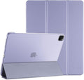 ProCase for iPad Pro 11 Inch Case 2022/2021/2020/2018(4th/3rd/2nd/1st Generation), iPad Pro 11" Slim Stand Hard Back Cover Shell Smart Folio Compatible with Pencil/Support Auto Wake/Sleep -Lightpurple
