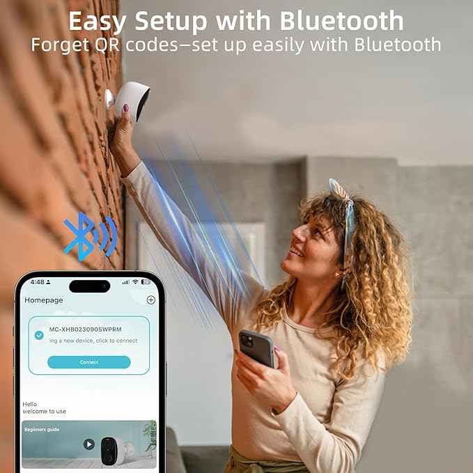 Rraycom 2Pack Security Cameras Outdoor Wireless,2K 5G/2.4GHz Battery Powered Camera for Home Security, Cloud/SD, No Monthly Fee, AI Motion Detection, Color Night Vision,2-Way Audio, Works w/Alexa