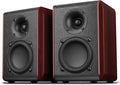 Saiyin Passive Bookshelf Speakers with 3.5 inch Woofer,Home Desktop Stereo Speakers,Amplifier or Receiver Required,Passive Surround, Front Speakers for PC/Gaming/Turntable,4 Ohms,Wall Mountable