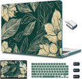 CISSOOK Compatible with MacBook Air 13.6 inch Case 2022 2023 2024 2025 2026 Release A2681 A3113 A3240 A3449 M2 M3 M4 M5, Plastic Hard Shell Case Keyboard Cover Screen Protector, Elegant Floral