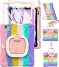 BRAECN for iPad Air 11 Inch Case M4 2026/M3 2025/M2 2024, iPad Air 10.9" 5th/4th Gen, iPad Pro 11 4th/3rd/2nd/1st Gen, Protective Cover with Screen Protector, Pencil Holder, Kickstand, Shoulder Strap