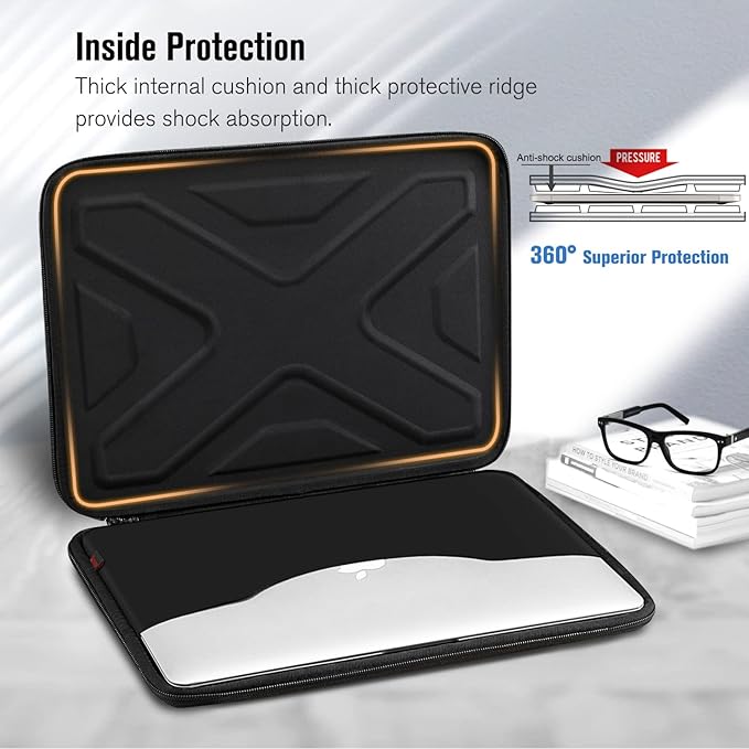 SITHON Hard Shell Laptop Sleeve for 13-inch MacBook Neo A18 Pro A3404 2026, 13-inch New MacBook Air M5/A3449 (2026) M4 M3 M2 M1, 14-inch MacBook Pro M5 Pro/Max (2026) A3426 A3427 A3434 M4/M3/M2/M1
