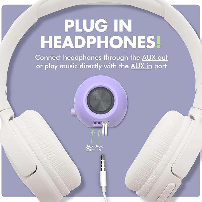 X9 Performance Purple Computer Speakers for Desktop PC with RGB Lighting, Bluetooth, USB, and AUX - Triple Mode Connection, Dual 2.25" Drivers for Work and Play - Bluetooth PC Speakers - Purple
