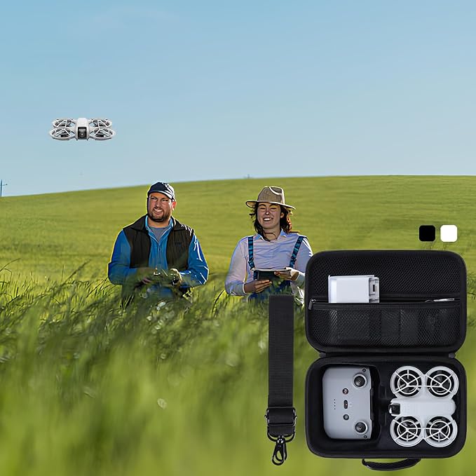 Storage Case Compatible with DJI Neo Mini Drone Aceessories (Black) - NOT Fit for DJI Neo 2