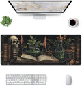 Dark Academia Mouse Pad XL Large Mousepad Non Slip Rubber Base Desk Mat for Laptop Computer Gaming 31.5" X 12"