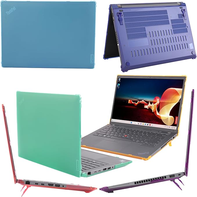 mCover Hard Case ONLY Compatible for 2023-2024 14" Lenovo ThinkPad T14 Gen 3 / Gen 4 Windows Notebook PC (with 180° Hinge, NOT Fitting Any Other Lenovo Models) - Pink