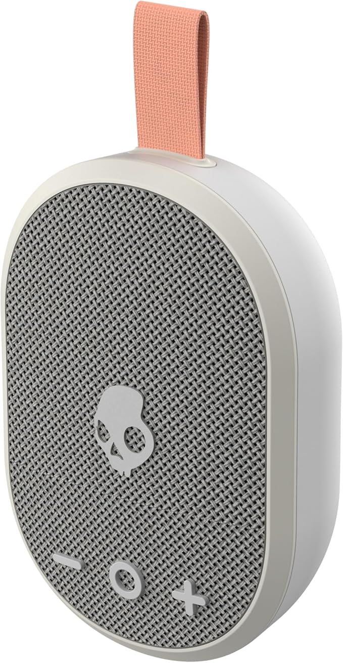 Skullcandy Ounce Wireless Bluetooth Speaker - IPX7 Waterproof Mini Portable Speaker with 16 Hour Battery, Downward Firing Passive Radiator, and Ballistic Nylon Carry Strap