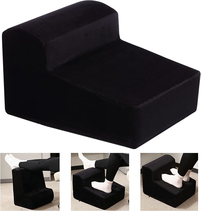 Foot Rest for Under Desk At Work.Ergonomic Foot Rest for Under Desk At Work,Rest for Under Desk Office & Home,Footstool Leg Elevation