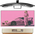 MPCO. Original Large Gaming Desk Mat – 36" x 17" Aeroglyde Manga Motors Shinobu-s-Supra Full Desk Mouse Pad for Smooth Precision – Non-Slip, Washable Extra-Large PC Mouse Pad for Gaming Sessions