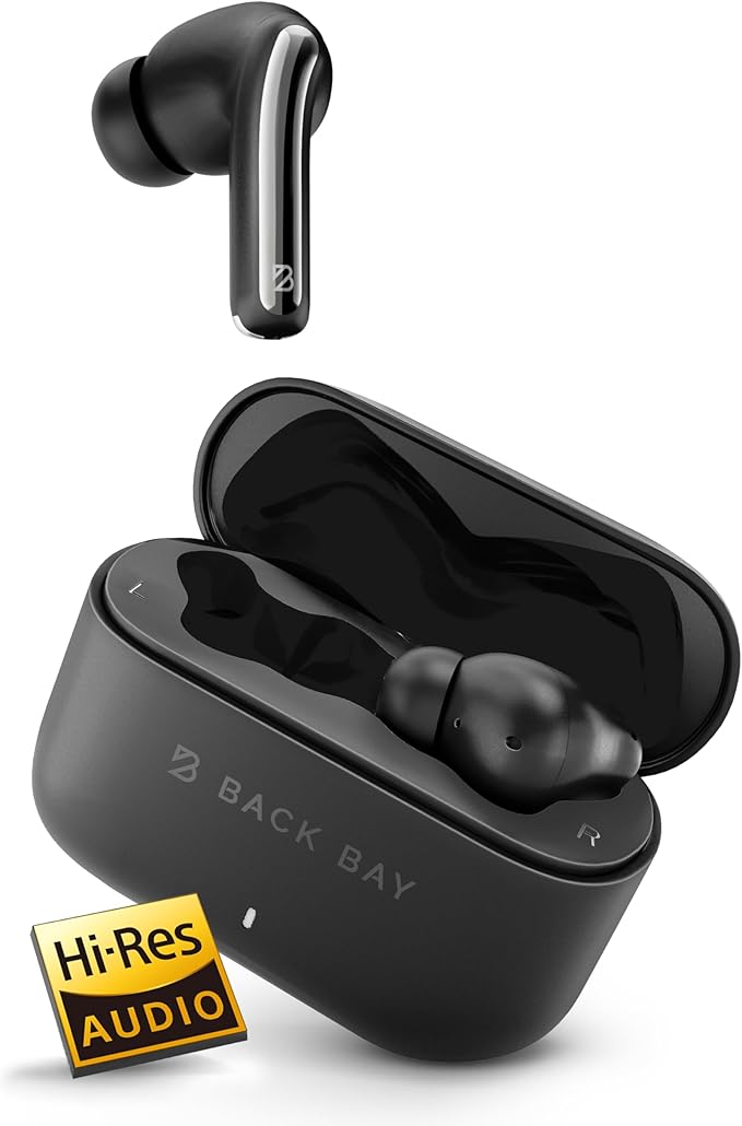 FirstClass - True Wireless Earbuds Noise Cancelling, Bluetooth 5.4 Ear Buds Wireless Bluetooth Earbuds Noise Cancelling Earpods, iPhone and Android Active Earphones with ANC Sound Canceling Headphones