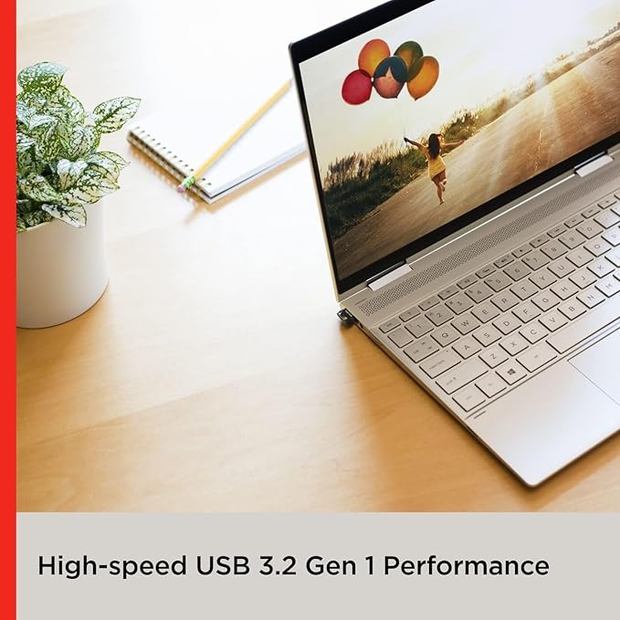 SANDISK 64GB 5-Pack Ultra Fit USB 3.2 Gen 1 Flash Drive (5x64GB) - Up to 300MB/s, Plug-and-Stay Design, Non-Retail Packaging - SDCZ430-064G-GAM5C