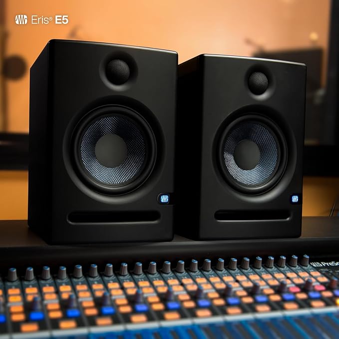 PreSonus Eris E5 Pair 2-Way 5.25” Near Field Studio Monitors