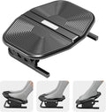 PEGZONE Under Desk Footrest,Tilt Adjustable Footrest with Massage Surface for Under Desk at Work, Office Foot Rest with 20 Degree Tilt Without Locking for Home and Office
