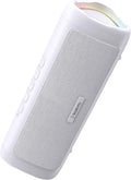 BolaButty Bluetooth Speaker Portable Wireless, IPX5 Waterproof, Up to 20H Playtime, TWS Pairing, BT5.3, for Home/Party/Outdoor/Camping/Beach Essentials, Birthday Gift (White)