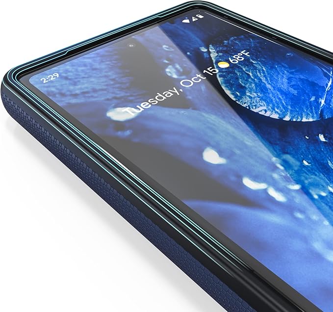 Crave for Google Pixel 7a Case, Shockproof Protection Dual Layer Case for Google Pixel 7a (6.1 inch) - Navy