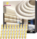 EMITEVER COB LED Strip Lights Neutral White 25ft, 4000K Ra 90+ Tape Light Premium High Density, 24V, 300+Lumens/ft, 3600LEDs/Spool, 3W/ft, UL Listed 5 Year Warranty (Power Supply Sold Separately)