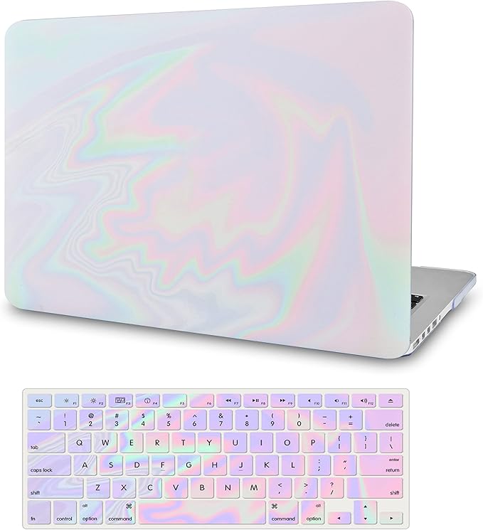 KECC Compatible with MacBook Pro 13 inch Case 2020-2025, 2016-2019 Release M2 M1 A2338 A2289 A2251 A2159 A1989 A1706 A1708 Plastic Hard Shell + Keyboard Cover, Pink Fantasy