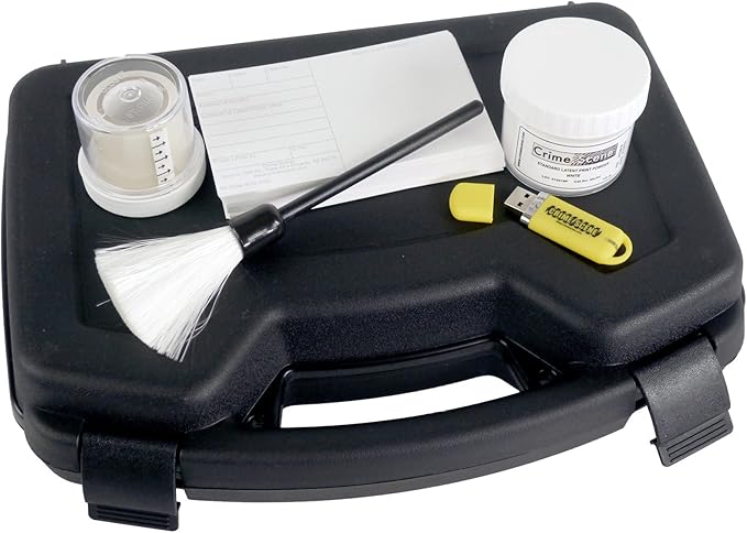 Crime Scene Latent Fingerprint Kit, White