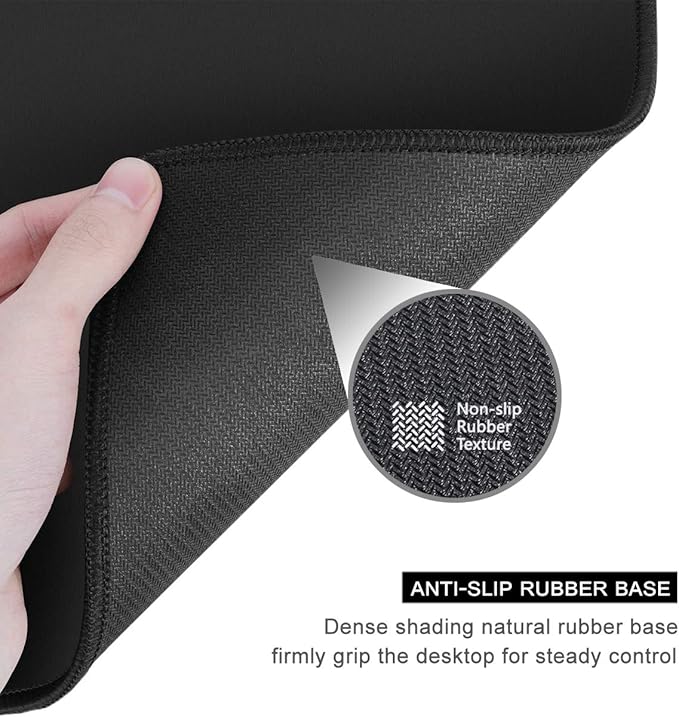 Auhoahsil Desk Mat, Ultra Large Mouse Pad, XXL Gaming Mousepad, Pretty Desk Pad, Big Extended Full Size Desktop Desk Matt for Keyboard, Laptop & Computer, 35.5 x 15.7 in, European Vintage Flowers